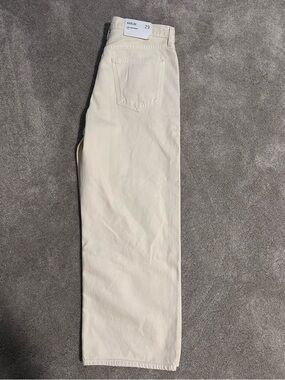 NWT! Agolde Low Slung Baggy in Solar